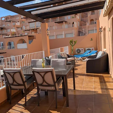 South Facing Apartment, Fantastic Sea Views,terrace, 300m Mojácar